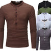 Young Men Fake Two Long Casual T-Shirts
