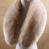 Women faux fox fur collar shawl female autumn warm scarves