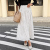 Elegant Polka-dot Printed Skirt For European And American Styles
