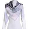 esign Women Triangles Scarf Long Scarves Shawl Autumn Winter