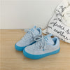 Versatile Thick Shoes Tongue Canvas Shoes For Women