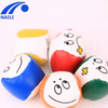 PU leather sandbag-Smiley face-Random pattern-1 piece