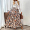 Fashionable Printed Waist-cinching Slimming Skirt Professional And Elegant For The Office
