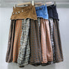 Designer Inspired Mid Length A Line Skirt Thats Youthful Slimming And Features A High Waist