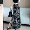 Figure-flattering Slimming Stylish And Chic Side-slit Sheath Skirt