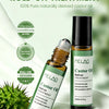Castor Oil Roll-On Essential Oil 10ml Portable Hair Care Growth & Regeneration Serum Scalp Nourishing Oil