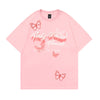 Butterfly Bottoming Casual Tops For Men And Women