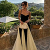 Graceful Allure: Elegant Pleated Backless Sleeveless Maxi Dress