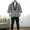 Japanese Men's Winter Kimono Cotton Jackets Warm Cotton Kimono Coat Indoor Outdoor Kimono Coat Traditional Japanese Kimono For Men Lightweight & Warm Kimono