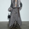 Detachable Multi-wear Asymmetrical Maxi Skirt