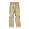 Cashew Flower Strap Casual Cargo Pants Men