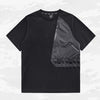 Men's Splicing With Short Sleeved T Shirts