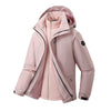 Womens Detachable 3-in-1 Hardshell Jacket Coats
